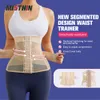 Women's Shapers MISTHIN Invisible Double Belt Corset Transparent Summer Shaper Slimming Sheath Woman Flat Belly Waist Trainer Tight Shapewear 230807