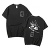 メンズTシャツ日本のアニメチェーンソーマンHayakawa Devil Kon Print Tシャツ男性ソフトコットンTシャツMen Manga Tシャツストリート230804