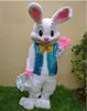 2024 Yepyeni Satış Sıcak Kekler Profesyonel Paskalya Tavşanı Maskot Kostüm Böcekleri Tavşan Hare Yetişkin