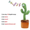 Objets décoratifs Figurines Danse Cactus En Peluche Jouet Parlant Wriggle Parler Répéter Parler Son Kawaii Enfants Bébé Éducation Décoration de La Maison 230807