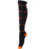 Chaussettes de sport cyclisme femmes hommes Compression 20-30 Mmhg est bas soulagement des jambes douleur varices pour chaussette de voyage