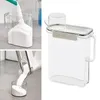 Storage Bottles Laundry Detergent Dispenser Airtight Box Container With Measuring Cup Lid Leaks Proof For Fabric