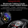 Ny TK22 Smart Watch Blood ECG Body Temperatur Hjärtfrekvensövervakning Bluetooth Ring 1.39 tum smartur för män och kvinnor