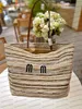 Designer Bag Luxury Bag Tote Bag Colorful Striped Bag Women Handbag Embroidery High Quality Straw Bag Woven Raffia Bag Large Capacity Beach Bag stylisheendibags