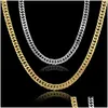 Kettingen Hele Salevintage Lange Gouden Ketting Voor Mannen Ketting Trendy Golds Kleur Roestvrij Staal Dikke Boheemse Sieraden Kraag Mannelijke Drop Dhh3E