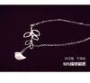 925 Sterling Silver Bird Branches Halsband Pendants for Women Fashion Lady Festival Gift Sterlingsilverjewelry L230704