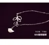 925 Sterling Silver Bird Branch Naszyjniki Wisianty dla kobiet mody Lady Festival Gift SterlingsilverJewelry L230704