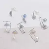 Pins Brooches 2 Pieces Invisible Fixed Pin Anti Explosure Luxury Zircon Brooch Buckles For Suit Cardigan Collar Pins Ornaments Accessories HKD230807