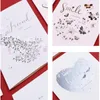 Cartoon-Heißpräge-Segen-Grußkarte, bunte Grußkarte, Universalkarte, Geburtstagskarte, Briefpapier, einfaches Falten