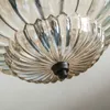 Taklampor amerikansk inomhus led transparent glas lyster lampskärm sovrum heminredning vardagsrum kandeliers