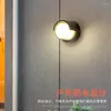 مصباح الجدار LED الخارجي في الهواء الطلق البساطة البساطة الحديثة مقاومة للماء
