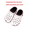 Sandalen Jamaikanische Flagge Home Clogs Benutzerdefinierte Wasserschuhe Herren Teenager Jamaika Schuh Garten Clog Atmungsaktive Strandloch Hausschuhe 230807