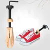 Shoe Parts Accessories Drop 1pcs 2Way Wooden Tree For Men and Women Shoes Expander djustable Stretcher Shaper Rack Sawol 230807