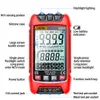 Multimeters Slimme digitale multimeter 6000 telt True RMS Auto Elektrische capaciteitsmeter Temp Weerstand Transistortesters Mmultimetro 230804