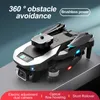 Drone 8K S150 Katlanır İHA HD Hava Fotoğrafçılığı Çift Kamera 15mins Uçuş Süresi Fırçasız Engel Kaçınma Quadcopter HKD230807