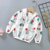 Jassen Zomer Doek Voor Peuter Jongens Meisjes Outfits Capuchon Dunne Zon Bescherming Jas Bovenkleding Kids Babykleertjes Verjaardag Jassen