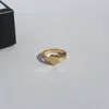 Nieuwe hoogwaardige designer ontwerp titanium bandring voor mannen en vrouwen klassieke mode-sieraden ringen vakantiegeschenken