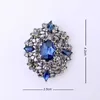 PINS Брош Tanng Vintage Flower Brooch Luxury Wrinestone Brooch Micro Inlaid Crystal Brooch для женщин -ювелирных аксессуаров подарки барокко HKD230807