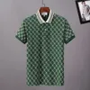 Italie Designer Polos Hommes De Luxe Polo Casual T-shirt Serpent Abeille Imprimer Broderie De Mode High Street Mens Medusa Polos