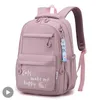Skolväskor tjej skolväska ryggsäck baksäck för tonåring kvinnor barn kvinnliga rosa skolväska primär hög påsäck klass tonåringar barn barn 230807
