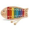 Nowy instrument muzyki dla niemowląt Drewniany ksylofon niemowlę muzyczne zabawne zabawki dla chłopców dziewcząt edukacyjny zabawka