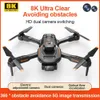 Nowy dron S12S 8k 360 stopni Inteligentne przeszkody Drone HD Photography Aerial Photography samoloty 5000M UAV HKD230807