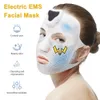 Masseur de visage Utilisation à domicile Masque de massage électrique à micro-courant EMS SPA Beauté Crème hydratante anti-rides LiftingSkin 230804