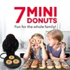 Stampi da forno Mini Donut Maker Machine Riscaldamento a doppia faccia per torta di pane -s Rivestimento antiaderente Forniture per la cucina domestica Accessorio