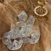 Декоративные цветы Серебряная серия DIY Свадебные искусственные цветочные материалы материалы Plam Eucalyptus оставляет растения трава Christams Home