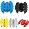 4PCS 5 Colors ABS Plastic Car 3D Disc Brake Caliper Covers Front & Rear Accessories Kit Size M S Universal245H