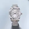 MENSVIKTER OYSTER PERPETTUAL AUTOMATISK MEKANISKA UTVECKLING MED 2813 Rörelse Fashionabla 904L Rostfritt stål Själv 31 36 41mm DateJust Watch Womens Gold Diamond