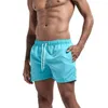 Short de bain pour homme maillot de bain à séchage rapide maillot de bain avec doublure en maille et poches cordon de marche court