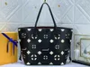 Mode 2PC Designer Tas van hoge kwaliteit Dames Frisse stijl Medium grote capaciteit Boodschappentas Volledig lederen schoudertas van echt leer Messenger Bag Portemonnee Portemonnee