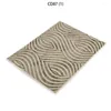 Servet Wave Patroon Onderzetters Geometrische Stijl Pad Op De 32x42 Moderne Thuis Individuele Tafelkleed Doek Servetten