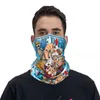 Scarves One Piece Luffy Gear 5 Bandana Neck Gaiter Printed Zoro Sanji Anime One-Piece Magic Scarf Multi-use Face Mask Unisex Adult