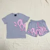 남성용 트랙 슈트 중앙 CEE Syna 여름 셔츠 짧은 세트 Syna World Shirts Syna 셔츠 Synaworld Tracksuit 옷 230807