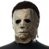 Masques de fête 2022 Halloween se termine Michael Myers Masque d'horreur Cosplay Bloody Creepy Demon Killer Latex Casque Party Carnival Costume Props J230807