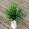 Decorative Flowers Pastoral Simulation Green Plant Grass Single Simulated Plants Plastic Flower Floor-Standing Decorations Floral Gardening