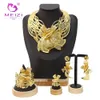 Set di gioielli da sposa Set Dubai Placcato in oro 18k per le donne Banchetto Party Adorn Gift 230804