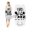 Casual Dresses Cavving 3D Print P.O.D Band Fashion Funny Shirt Suit Harajuku Top Women Anime Gown Logo Women's Kirt Långärmad klänning