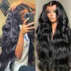 Human Hair Capless Wigs 40 Inch 13x4 13x6 HD Body Wave Lace Front Wig Pre Plucked Loose Wave Lace Frontal Wig Glueless Human Hair Wigs For Black Women x0802