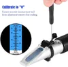 wholesale Refractometers Distillery Refractometer Alcohol 080% vv Portable Refractometer Alcohol Meter Liquor Alcohol Content Tester for liquor Whisky 230804