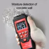 Fuktmätare Habotest HT632 Digital träfuktmätare Väggvatten Tester Fuktighet Mätare Två stift Hygrometer Betong Cement Brick Detector 230804