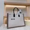 Trendiga väskor duk shopping tygväska kvinnor luxuyrs handväska brev stor kapacitet axelväska klassiska designer handväskor