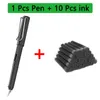 Fountain Pens 11Pcs Pen Ink Set Calligraphy MultiFunction 038mm EF Nib School Supplies Stationery Gel 230807