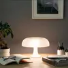 Moderne Led Paddestoel Bureaulampen Minimalistische Tafellamp voor Hotel Slaapkamer Nachtkastje Woonkamer Decoratie Verlichting Italië Designer HKD230807