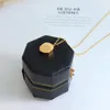 Chaînes Mode Géométrie Irrégulière Forme Spéciale Brillant Hexagonal En Acier Inoxydable Collier Pour Femme Cadeau Ne Se Fane Pas En Gros