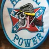 Rebel Power Mc Biker Patch Sew üzerinde Motosiklet Kulübü Rozeti Mc Biker Ve Yama Amblemi 251m