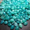 Strand 10st Natural Amazonite Teardrop Pendant Fashion Women Healing Jewelry Gemstone Crystal Charm Choker Halsband för Woman Gift