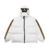 Dames donsjack designer parka's voor heren mode damesjas retro dubbele letter katoenen jas parker vrouw outdoor windjack